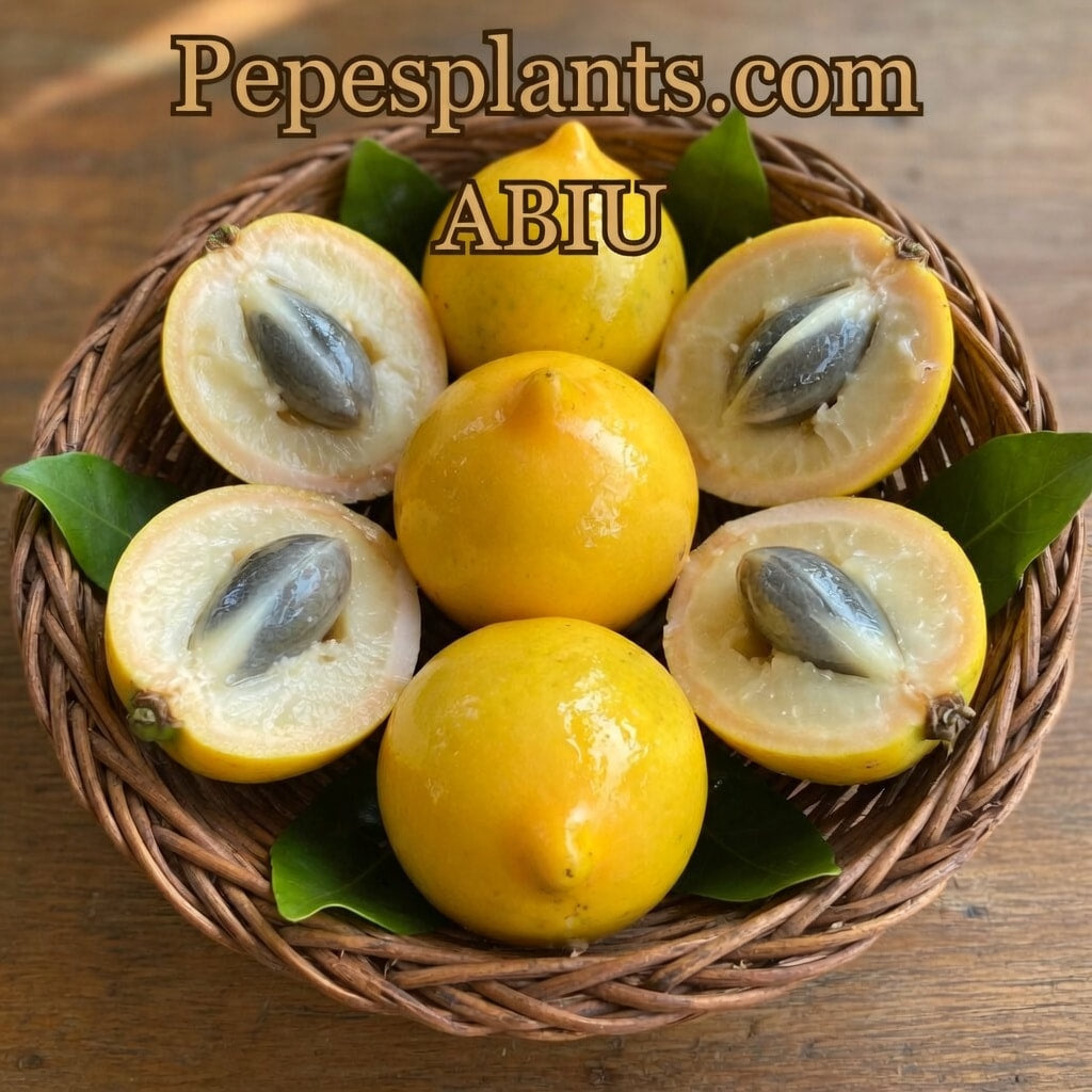 Abiu Fruit Tree Seedlings – Florida-Grown Tropical Caramel Delight